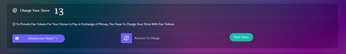 charge token